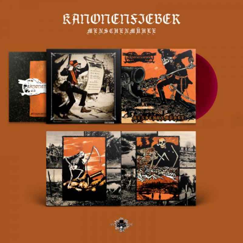 KANONENFIEBER - Menschenmühle LP (purple Vinyl)